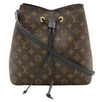 Louis Vuitton Pre-owned Bucket Bags, female, Brown, Size: ONE SIZE Pre-owned Bucket Bag