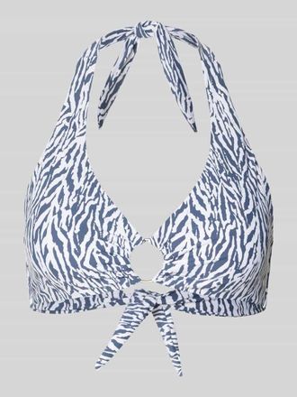 Barts Bikini-Oberteil mit Neckholder Modell Nerissa in Blau, Gr&ouml;&szlig;e 40