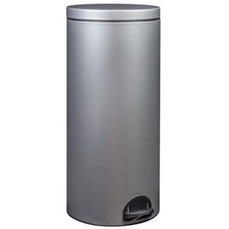 Rossignol Cubo De Basura Con Pedal Gris Metalizado 30l - 90141