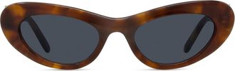 Loewe Slim Lw40156u - Havana Sunglasses