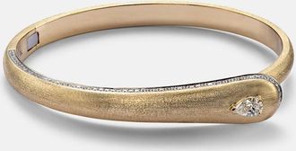 Rainbow K 18kt gold bracelet with diamonds