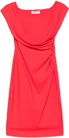La Petite Robe Di Chiara Boni Abito midi con drappeggio - Rosso
