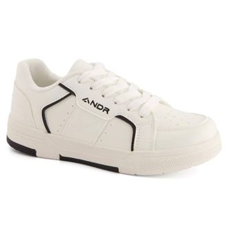 Andrea Womens Casual Athletic Sneakers In White