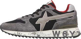 W6YZ Yak-M Sneakers - Heren - Sneakers - Grijs - 41 EU - Leer - Schoenen