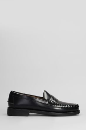 Sebago Classic Dan Loafers In Black Leather