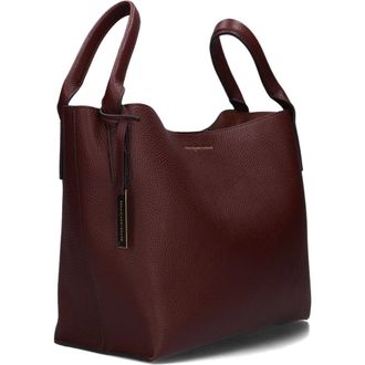Smaak Bordeaux Leren Schoudertas Scott - Dames - Tassen - Rood - Maat: ONE Size Leer