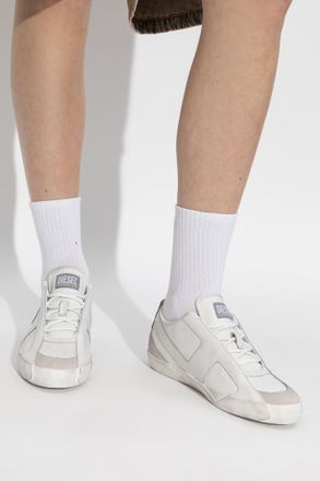 Diesel S-SLANTE-D LOW Sports Shoes, Womens, White