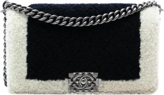 Chanel Pre-owned Boy Flap - Dames - Vintage Schoudertas - Zwart - ONE Size - Leer - Vintage