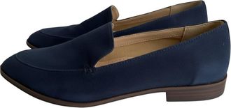 Chinese Laundry Womens Hanah Suede Loafer In Navy