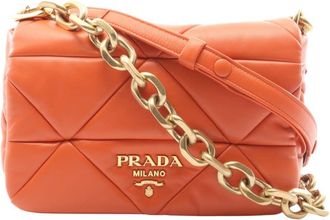 Prada Pre-owned Prada Quilted Nappa Satchel Ladies I6YSYVVULKID2P57