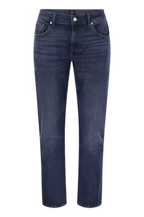 7 For All Mankind Slimmy Tapered - Skinny Medium-Waisted Jeans