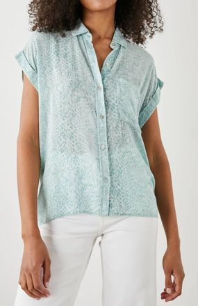 Rails Whitney Shirt In Mint Boa