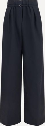 Dries Van Noten Pantaloni a gamba ampia con coulisse Woman 36