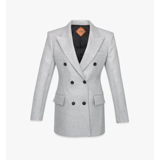 MCM Metallic Lurex Tweed Jacket