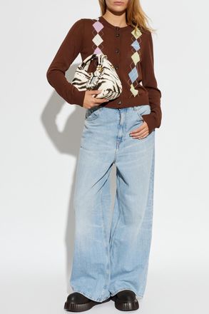 Ganni Wide-leg Jeans, Womens, Blue