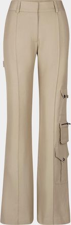 Smythe Wide-Leg Cargo Trousers