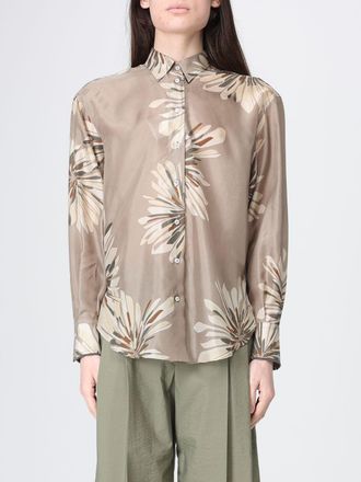 Brunello Cucinelli Shirt Woman color Green