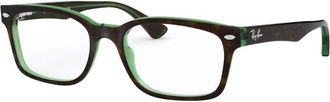 Ray-Ban Unisex Rx5286 Glasses In Havana On Green
