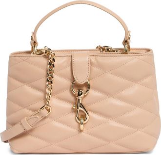 Rebecca Minkoff Edie Top Handle Satchel in Beige at Nordstrom Rack
