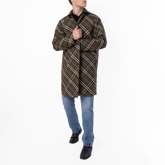 Burberry Mens Reversible Trench Coat, Brand Size 52 ( US Size 42 )