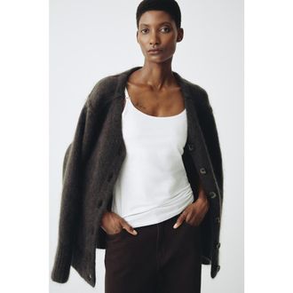 H&M Mama 3-pack nursing camisole tops in Light Beige/black/white at Nordstrom, Size Xx-Large