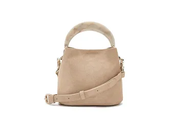 Dune London Dharla Cross Body Womens Handbags Taupe, Leather