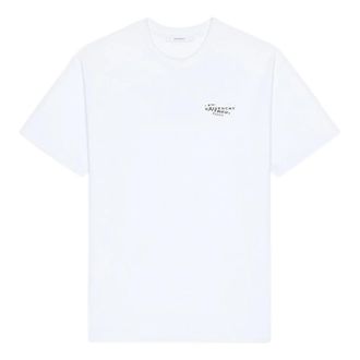 Givenchy T-Shirts, male, White, Size: XL T-Shirt with Stamp Print