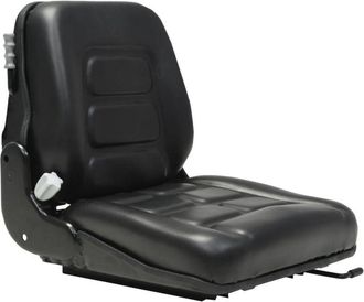 vidaXL Asiento De Carretilla Elevadora Y Tractor Respaldo Ajustable Vidaxl