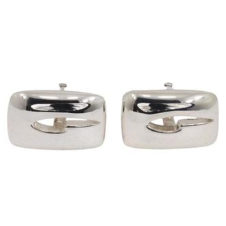 Gucci Pre-owned Cufflinks - Heren - Vintage Accessoires - Grijs - ONE Size - Vintage