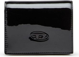 Diesel Wallet in glossy PU - Small Wallets - Woman - Black