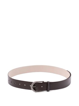 Brunello Cucinelli crystal-embellishment belt - Brown