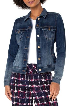 Liverpool L.A. Classic Denim Jacket in Glenrock at Nordstrom, Size X-Small
