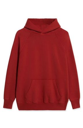 Fortela Vintagehood Brushed Jersey Hoodie in Lobster at Nordstrom, Size X-Large Eu
