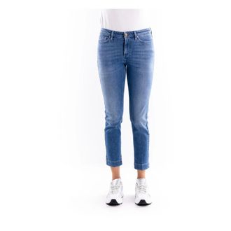 Don the Fuller Dames, Jeans, Blauw, Maat: W28 Katoen