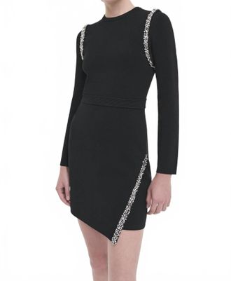 SIMKHAI Nyx Wrap Dress In Black