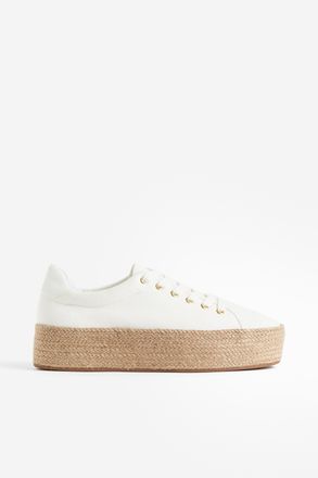 H&M Espadrille-Sneaker - Weiss