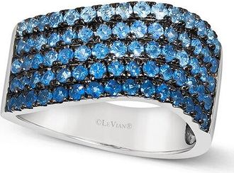 Le Vian Periwinkle 14K 1.53 Ct. Tw. Sapphire Ombre Cocktail Ring