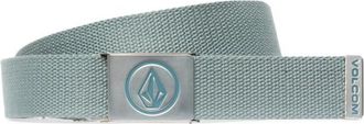 Volcom Circle Web Belt G&uuml;rtel f&uuml;r Herren | t&uuml;rkis/grau