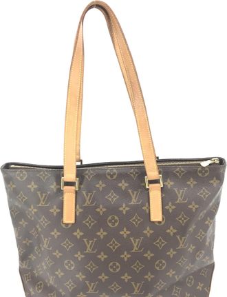 Louis Vuitton Monogram Canvas Cabas Mezzo Tote Womens Bag (Pre-Owned)