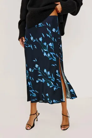 Rails Anya Skirt In Blue Carnation