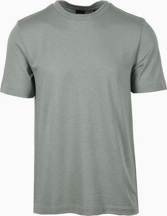 HUGO BOSS Mens Boss Black Thompson T-Shirt Light Pastel Green - Tan - Size: 38