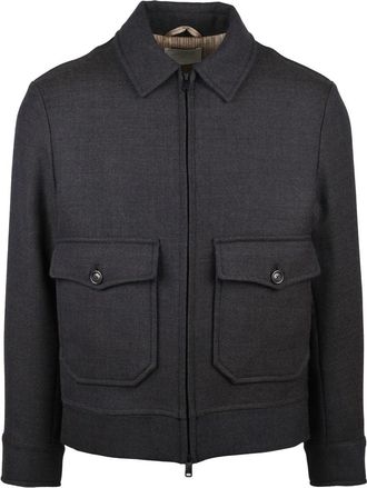 Circolo 1901 Brown Virgin Wool Jacket