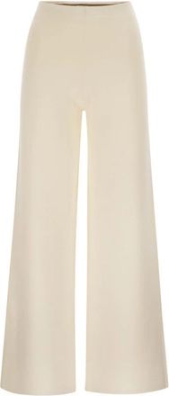 Max Mara Mxpstrillo - Dames - Wijde Broeken - Beige - XS - Broeken