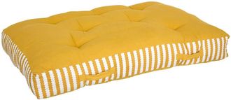 Atmosphera Coj&iacute;n De Suelo Para Exterior 80x120x15cm Amarillo - Atmosphera Cr&eacute;ateur DInt&eacute;rieur