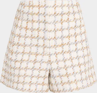 Veronica Beard Jazmin Tweed Shorts