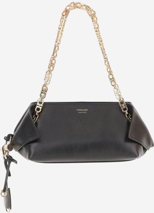 Ferragamo Leather Shoulder Bag