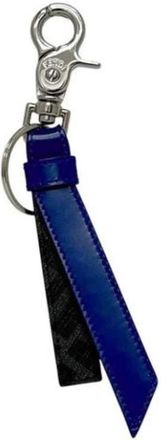 Fendi Pre-owned Leren Sleutelhanger - unisex - Vintage Accessoires - Blauw - ONE Size - Leer - Vintage