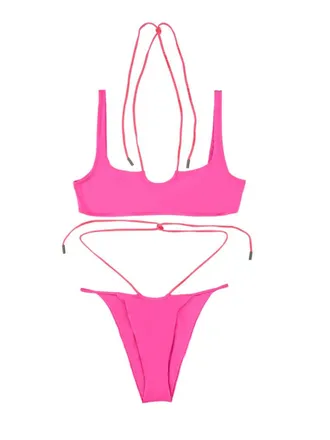 Off-white Multicolor Solid Swimwear