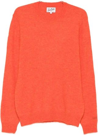 MC2 Saint Barth Truien & Vesten, Heren, Oranje, XL, Truien