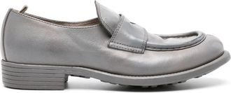 Officine Creative Calixte 020 leather loafers - women - Leather - 39 - Grey